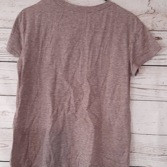 Red Lips Leopard Tongue Cheetah Print Rocker Tee - Picture 5 of 5